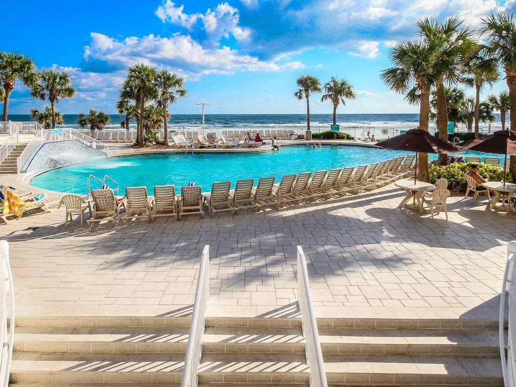 Penthouse Floor 1 Bedroom Resort Condo Direct Oceanfront Wyndham Ocean Walk - Daytona Funland 1908 Daytona Beach Bagian luar foto